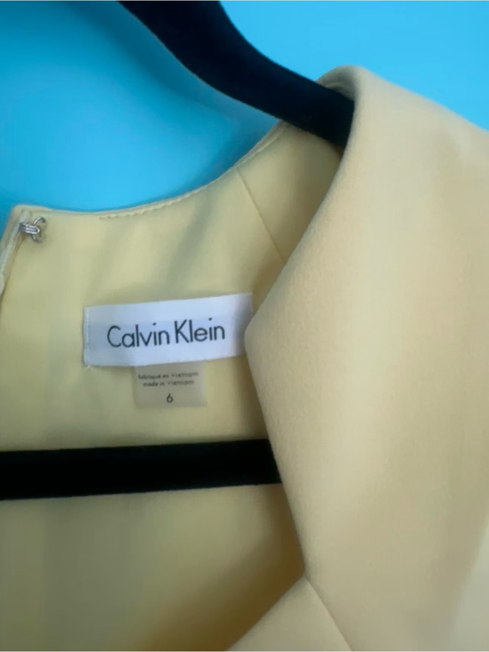 Calvin Klein Yellow Ruched Dress - Picture 3 of 5